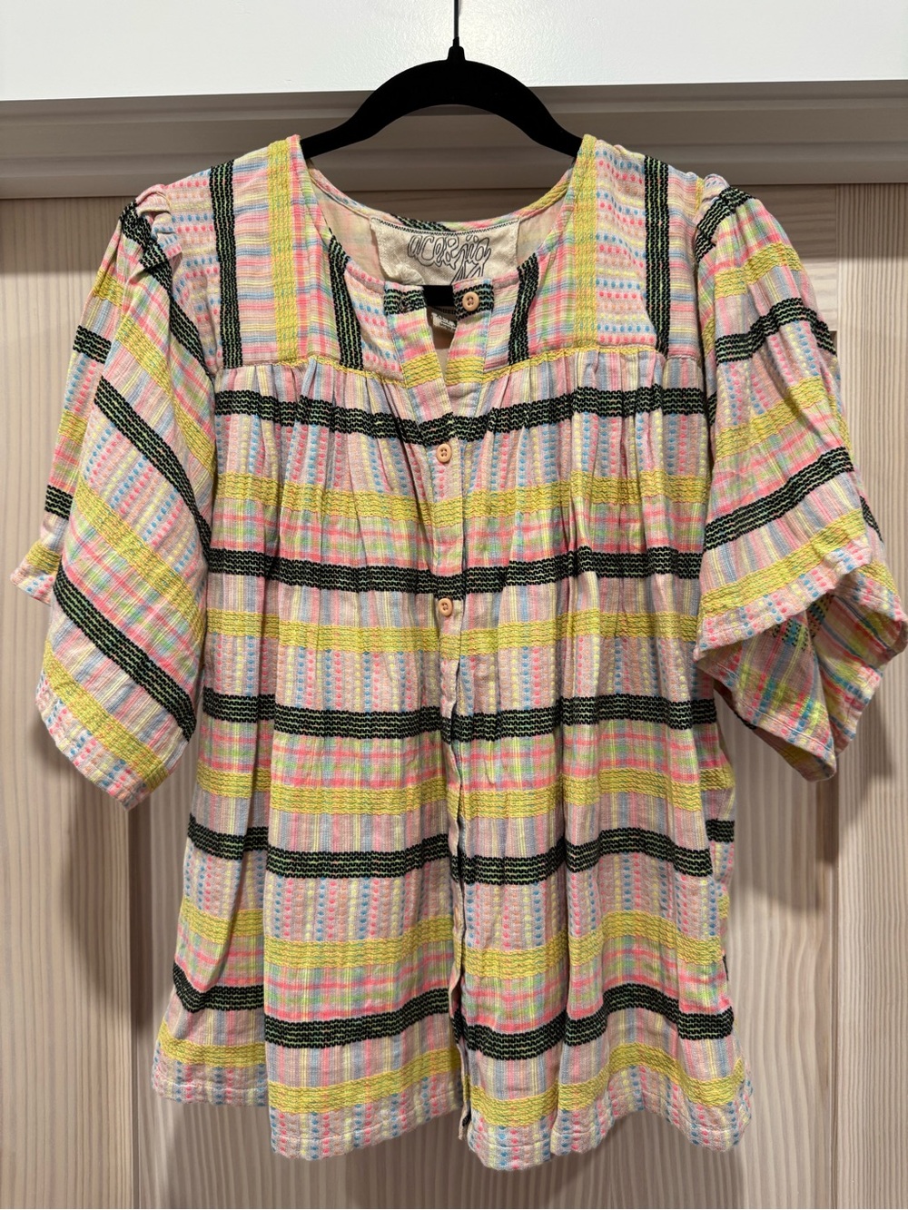 Ace & Jig Sabina Top in Whirl, Size XL